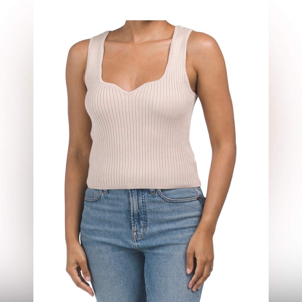 XL Avec Le Filles sweater tank brand new NWOT